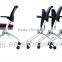 Saving space mesh chair stackable chair moveable office chair G0907A-E