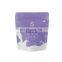 Custom stand up pouch cute Pink Flexible Bopp Herbs Shampoo Facial Clear Soap Poly Plastic Pouch Packaging Mylar Bag