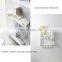 Hot Sale Magnet Laundry Hanger Storage Rack Wall Mounted Hanger Stand Balcony Multifunctional Clothes Hanger Organizer
