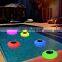 Led home garden lighting pool waterproof floating balls sphere globe ball lights led flat ball Holiday Lighting