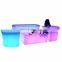 CE RoGS GS Approval Modern led furniture with 16 Color Changing and IR remote high square bar table