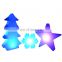 factory wholesale new customized Christmas lights waterproof light up Christmas ornaments Hot selling RGB Color Changing light