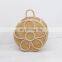 Best Price Daisy rattan wall basket Boho Nursery Decor Hand woven vintage Wall Hanger Storage Basket Vietnam Supplier
