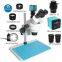 Industry 3.5X-90X Simul-Focal Trinocular Stereo Microscope for PCB Repair