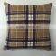 luxury plaid decorative pillows