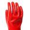 Long Cuff Polyester/Cotton Interlock Lined PVC Coated Gloves