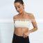 Wholesale Hot Sexy One-piece Tube Boob Top Strapless Tube Top Women Beauty Back Yoga Bra Top