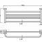 Mirrored towel rack bathroom accessories towel shelf washroom towel bar