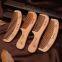 Large anti-static mahogany comb free logo gift comb