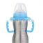 Stainless Steel Baby Feeding Bottles with measuring line