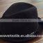 Promotion High Quality Black Fedora unisex Hats