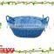 easter basket wholesale,1 pc split willow baskets with TC liner,handicraft basket, arts &craft