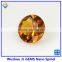wholesale synthetic Round Yellow Citrine Nano Spinel