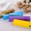 Best gift different colors portable power bank 2600mAh Power Bank for mobile phone with led torch