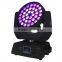 best price 36x18w 6in1RGBWA+UV zoom led moving head rgbw wash light