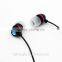 2015 New products metal cheap colorful earphones with mic for mobile phone