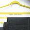 Trouser velvet hanger four layers scarf rack four non slip bars black pants hanger
