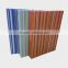 High quality office vertical stripes a4 size paper cardboard hand cover laminationed file folder