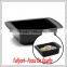 2pcs Microwave Plastic Cereal Milk Salad Bowl Noodles Rapid Ramen Cooker