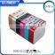 Colorful wholesale cube magic powerbank charger universal portable power bank