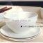 CP-188 Wholesale white porcelain dinnerware set