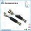 Backrest lockable gas spring for bus seat
