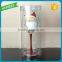 Merry Christmas Handpainted Glass Goblet Cups Lead Free Crystal Glass Candle Holder White Beard Santa Claus Glass Candle Holder