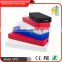 pop cheap customized LOGO printing ultra slim thin 3000mAh portable power bank with fast delivery