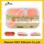 wholesale personalized Eco folding silicone 3-compartment lunch box for adult