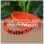 Personalized Logo Mada Crossfit Silicone Rubber Wristband Bracelet                        
                                                Quality Choice