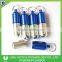 Oem Logo Pill Holder Aluminum Bottle Keyring