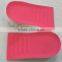 2012 new style Cushion PU insole height increase insole two layer