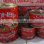 Brix 28/30 Tinned Tomato Paste 70g, 210g, 400g, 800g, 2200g for West Africa