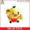 2015 new plush yellow chicken keychain meet EN71 standard soft animal pendant lovely stuffed chicken keychain for girls