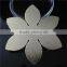 Customized Painting Cheap Custom Badge / Flower Shaped Die Cast Metal Badge