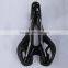 Black Soft Titanium Hollow Leather Cycling Seat Mountain Bilke Saddle