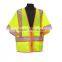 custom high visibility safety work wear reflective work shirts with short sleeve