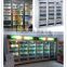 vertical freezer showcase/glass door display freezer