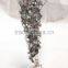38cm high PET Silver Five-pointed star National Day centerpiece decoration