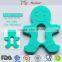 FDA Approved Innovative Product food grade ABC baby gift set food grade silicone baby teether