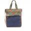 Oxford Cotton Material Tote and Shoulder Multifuction for Study or Daily Used Bag