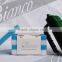 High Quality Cleaning Sponge Scouring Pad with Plastic Handle