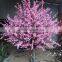 2016 new designed fire protected Artificial peach blossom trees for outdoor decoration