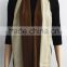 Gradient Color Cashmere and Silk Blended Scarf