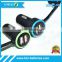 4 port usb car charger 9.6A car charger with cable
