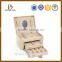 PU material portable cosmetic Cacse leather beauty box