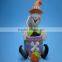 Creative resin snowman bubble head for christmas decorations