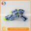 Children outdoor playing b/o projective toy scale plastic model guns with light and music