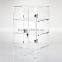 Countertop sunglass display case with lock