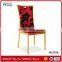 wholesale stackable hotel round back aluminum banquet chair